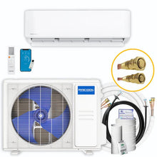 Load image into Gallery viewer, MRCOOL DIY 4th Gen E STAR Series Single Zone Bundle, Ductless Mini-Split Heat Pump A/C & Wall Mount Air Handler