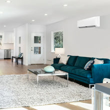 Load image into Gallery viewer, MRCOOL DIY Dual-Zone Ductless Mini-Split Bundle, 1 x 18K BTU Condenser with 2 x 9K BTU Wall Mount Air Handler