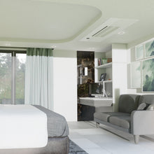 Load image into Gallery viewer, DIY 1-Zone Bundle, 18K BTU Condenser with 1 x 9k BTU Ceiling Cassette